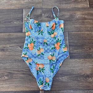 Primark Womens Multicolor One Piece Swimsuit Size 4 Swimwear